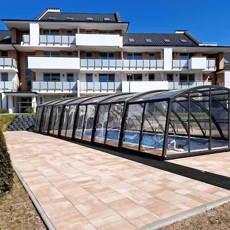 公寓 Baltic Garden Apartament Dwupoziomowy 56 M² *